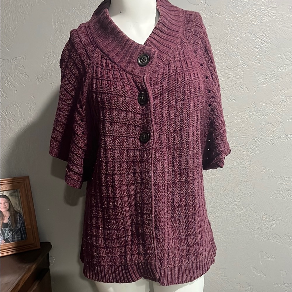 Sonoma Cardigan Sweater with V-Neck and Relaxed Fit